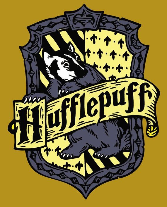Hogwarts house Hufflepuff badge