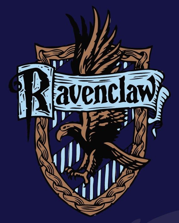 Hogwarts house Ravenclaw badge